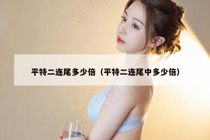 平特二连尾多少倍（平特二连尾中多少倍）